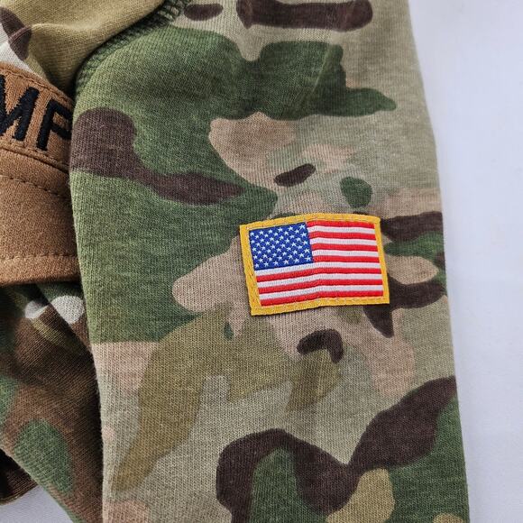 TINY TROOPER BABY MULTICAM CAMOUFLAGE CRAWLER WITH BOOTS - SIZE 3/6 - Picture 4 of 9